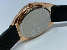 Load image into Gallery viewer, Unused DF Men Japan Movt Rose Gold Blue Dial Analog Quartz Watch Hour~New Batter