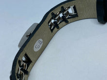 Load image into Gallery viewer, ESPRIT Lady Chain Leather Band Rectangle Analog Quartz Watch Hours~New Battery