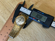 Load image into Gallery viewer, Vintage Timex Sprite Men Gold Tone Stretch Hand-Wind Mechanical Watch Hours~Date