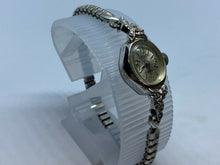 Load image into Gallery viewer, VTG Gruen Lady 4 Diamonds 10k GF Band Cocktail Hand-Wind Mechanical Watch Hours