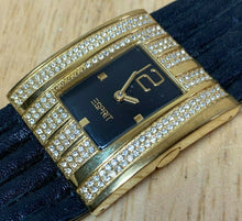 Load image into Gallery viewer, Unused ESPRIT Lady Gold Tone Rhinestone Analog Quartz Watch Hours~New Battery