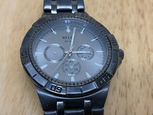 Load image into Gallery viewer, Relic Mens 50m Moving Bezel Steel Analog Quartz Watch Hours~Day Date~New Battery