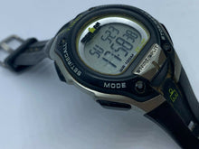 Load image into Gallery viewer, Timex Ironman Men 100m Silver Black Digital Alarm Chrono Watch Hours~New Battery