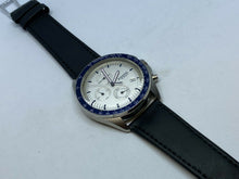 Load image into Gallery viewer, Fossil CH3028 Men 100m Silver Blue Steel Quartz Chronograph Watch Hours~New Batt