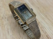 Load image into Gallery viewer, VTG Citizen Japan 66-7226 Lady Gold Tone Beefy Hand-Wind Mechanical Watch Hours