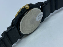 Load image into Gallery viewer, Everlast Men 30m Gold-Black Moving Bezel Analog Quartz Watch Hours~Date~New Batt