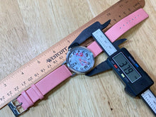 Load image into Gallery viewer, Kinsley Jonson Life Lady 50m Silver Leather Analog Quartz Watch Hour~New Battery