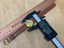 Load image into Gallery viewer, Armitron Tweety Bird Lady Gold Tone Analog Quartz Musical Watch Hour~New Battery