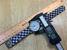 Load image into Gallery viewer, Timex Weekender Indiglo Mens Silver White Analog Quartz Watch Hours~New Battery