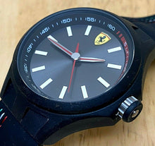 Load image into Gallery viewer, Unused S&F Mens 50m Well Made All Black Analog Quartz Watch Hours~New Battery