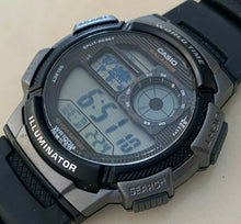 Load image into Gallery viewer, Casio AE-1000W Men 100m World Time LCD Alarm Chrono Quartz Watch Hour~New Batter