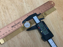 Load image into Gallery viewer, Bering Lady 50m Gold Tone Sapphire Crystal Analog Quartz Watch Hours~New Battery