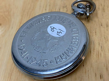 Load image into Gallery viewer, Vintage CCCP USSR Molnija Mens Silver Small Seconds Hand-Wind Pocket Watch Hours