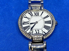 Load image into Gallery viewer, Unused Bronzo Italia Lady Silver Swiss Parts Analog Quartz Watch Hour~New Batter