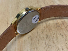 Load image into Gallery viewer, Vintage Armitron Men Gold Tone Moon Phase Leather Quartz Watch Hours~New Battery