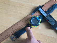 Load image into Gallery viewer, Timex Ironman Men 100m Green Black Digital Alarm Chrono Watch Hours~New Battery