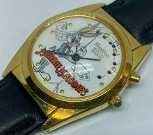 Load image into Gallery viewer, Vintage Armitron Merrie Melody Bunny Analog Quartz Musical Watch Hour~New Batter
