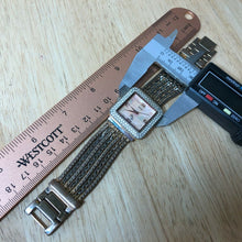 Load image into Gallery viewer, Colleen Lopez CL Lady Gold Tone Mosaic Dial Analog Quartz Watch Hour~New Battery