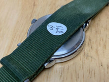 Load image into Gallery viewer, Timex Weekender Indiglo Men Silver Green Band Analog Quartz Watch Hours~New Batt