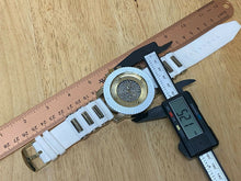 Load image into Gallery viewer, Joe's Crown Men Moving Bezel Beefy Gold Tone Analog Quartz Watch Hour~New Batter