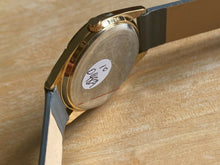 Load image into Gallery viewer, Unused Crayo Men Leather Gold Tone Colorful Analog Quartz Watch Hour~New Battery