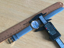 Load image into Gallery viewer, Unused Crayo Men Leather Gold Tone Colorful Analog Quartz Watch Hour~New Battery