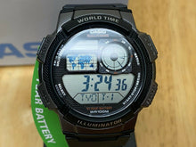 Load image into Gallery viewer, New In Box Casio AE-1000W Men 100m World Digital Quartz Alarm Chrono Watch Hours