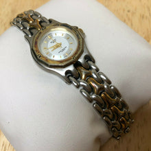 Load image into Gallery viewer, Vintage Elgin Swiss Lady Dual Tone Steel Band Analog Quartz Watch Hours~New Batt