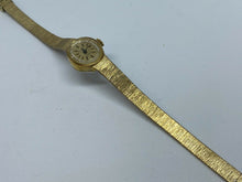 Load image into Gallery viewer, Vintage Jubilee Lady 10k RGP Band 17 Jewels Oval Hand-Wind Mechanical Watch Hour