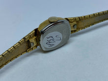 Load image into Gallery viewer, Vintage Helbros Lady 17J Gold Tone White Dial Hand-Wind Mechanical Watch Hours