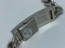 Load image into Gallery viewer, VTG Caravelle Bulova Lady Thick Chain Bracelet Hand-Wind Mechanical Watch Hours