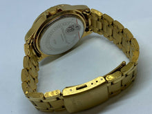 Load image into Gallery viewer, Dreaming Q&P Men Gold Tone Black Dial Luxury Analog Quartz Watch Hour~New Batter