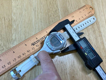 Load image into Gallery viewer, Timex Ironman Men Lady Silver White Digital Alarm Chrono Watch Hours~New Battery