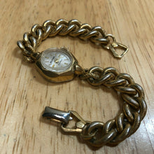 Load image into Gallery viewer, Vintage Voumard Lady 17J Gold Tone Cocktail Hand-Winding Mechanical Watch Hours