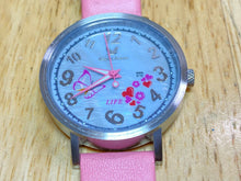 Load image into Gallery viewer, Kinsley Jonson Life Lady 50m Silver Leather Analog Quartz Watch Hour~New Battery