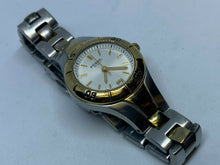 Load image into Gallery viewer, Fossil AM-3860 Lady 100m Moving Bezel Analog Quartz Watch Hours~Date~New Battery