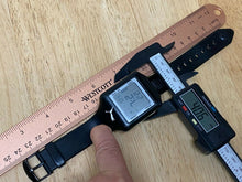 Load image into Gallery viewer, Puma Mens 50m Black Square Digital Quartz Alarm Chrono Watch Hours~New Battery