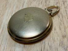 Load image into Gallery viewer, Vintage Jules Jurgensen Slimline Swiss Analog Quartz Pocket Watch Hours~New Batt
