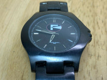 Load image into Gallery viewer, JORG GRAY Mens 50m Black Steel Slim Thin Analog Quartz Watch Hours~New Battery