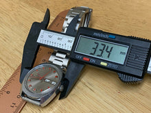 Load image into Gallery viewer, Stunning Vintage 1973 Timex Marlin Mens Silver Hand-Wind Mechanical Watch Hours