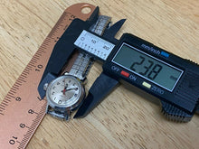 Load image into Gallery viewer, Vintage Timex Lady Classic Silver Stretch Beefy Hand-Wind Mechanical Watch Hours