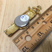 Load image into Gallery viewer, Vintage Pilgrim Lady 17 Jewels Golf Theme Hand-Winding Brooch Watch Hours~Runs