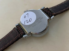 Load image into Gallery viewer, Vintage Benrus Lady 17 Jewels Silver Black Oval Hand-Wind Mechanical Watch Hours