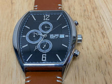 Load image into Gallery viewer, William Rast Men Silver Steel Chronograph Analog Quartz Watch Hour~Date~New Batt