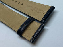 Load image into Gallery viewer, Original Fossil Genuine Dark Brown Leather Built-in Pins Watch Strap Band~22 mm