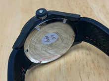 Load image into Gallery viewer, Unused S&F Mens 50m Well Made All Black Analog Quartz Watch Hours~New Battery
