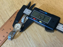 Load image into Gallery viewer, Vintage Caravelle-Bulova Lady Silver Cocktail Hand-Wind Mechanical Watch Hours