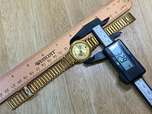 Load image into Gallery viewer, Vintage Oleg Cassini Mend Gold Tone Swiss Analog Quartz Watch Hours~New Battery