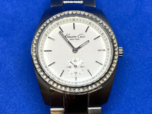 Load image into Gallery viewer, Kenneth Cole KC4722 Men Lady Small Second Steel Quartz Watch Hours~New Battery