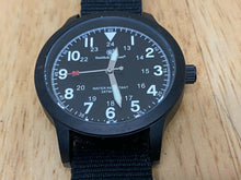 Load image into Gallery viewer, Smith & Wesson Men 30m Black Military Dial Analog Quartz Watch Hour~New Battery